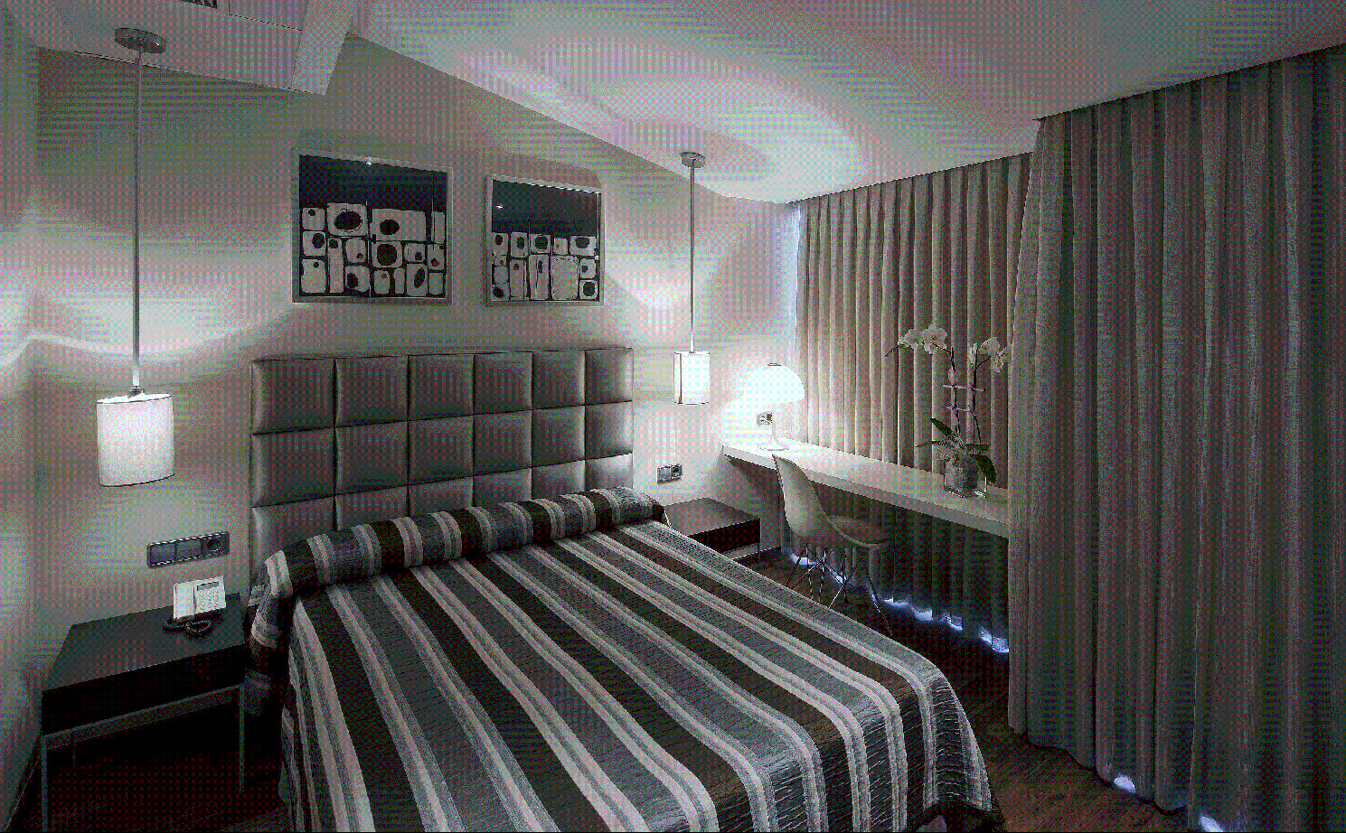 Negresco Gran Via Hotel Madrid Bagian luar foto