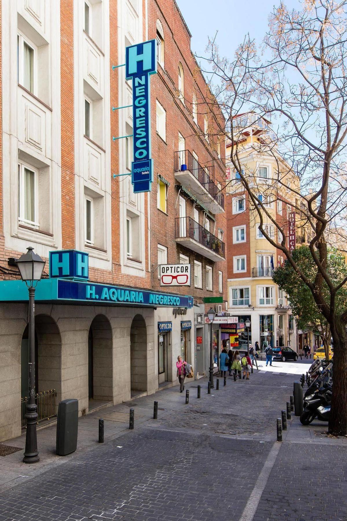 Negresco Gran Via Hotel Madrid Bagian luar foto